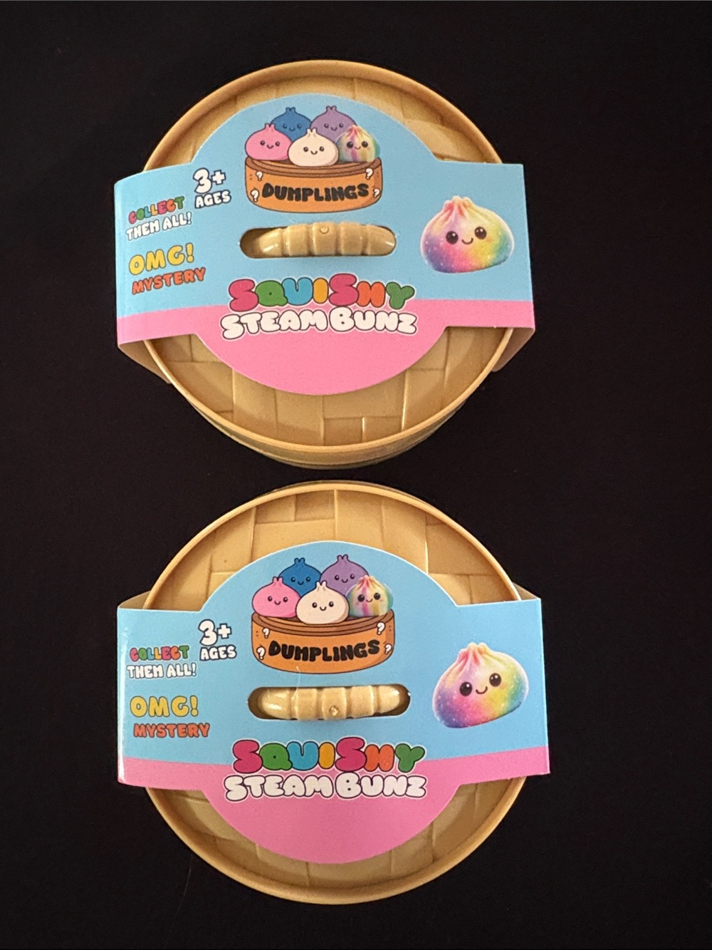 Squishy Steam Bunz K-POP Demon Hunters Dumplings Slow Rise Mystery Toy Set of 2